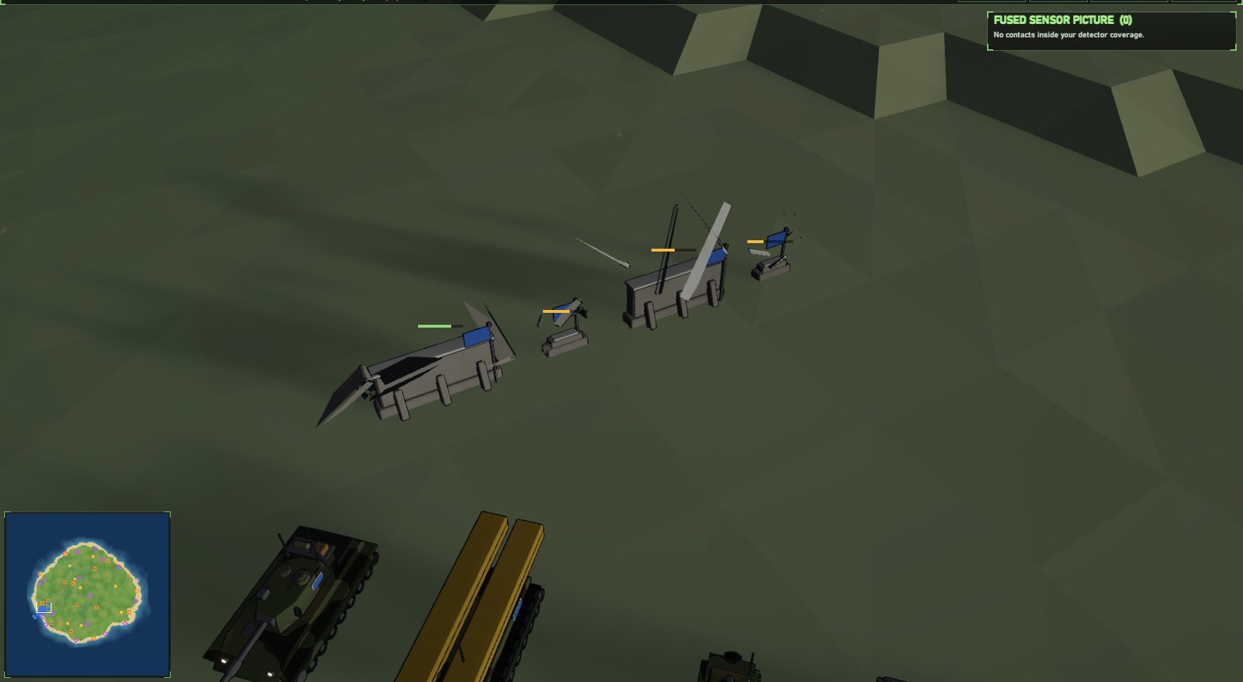 Destructible fortifications