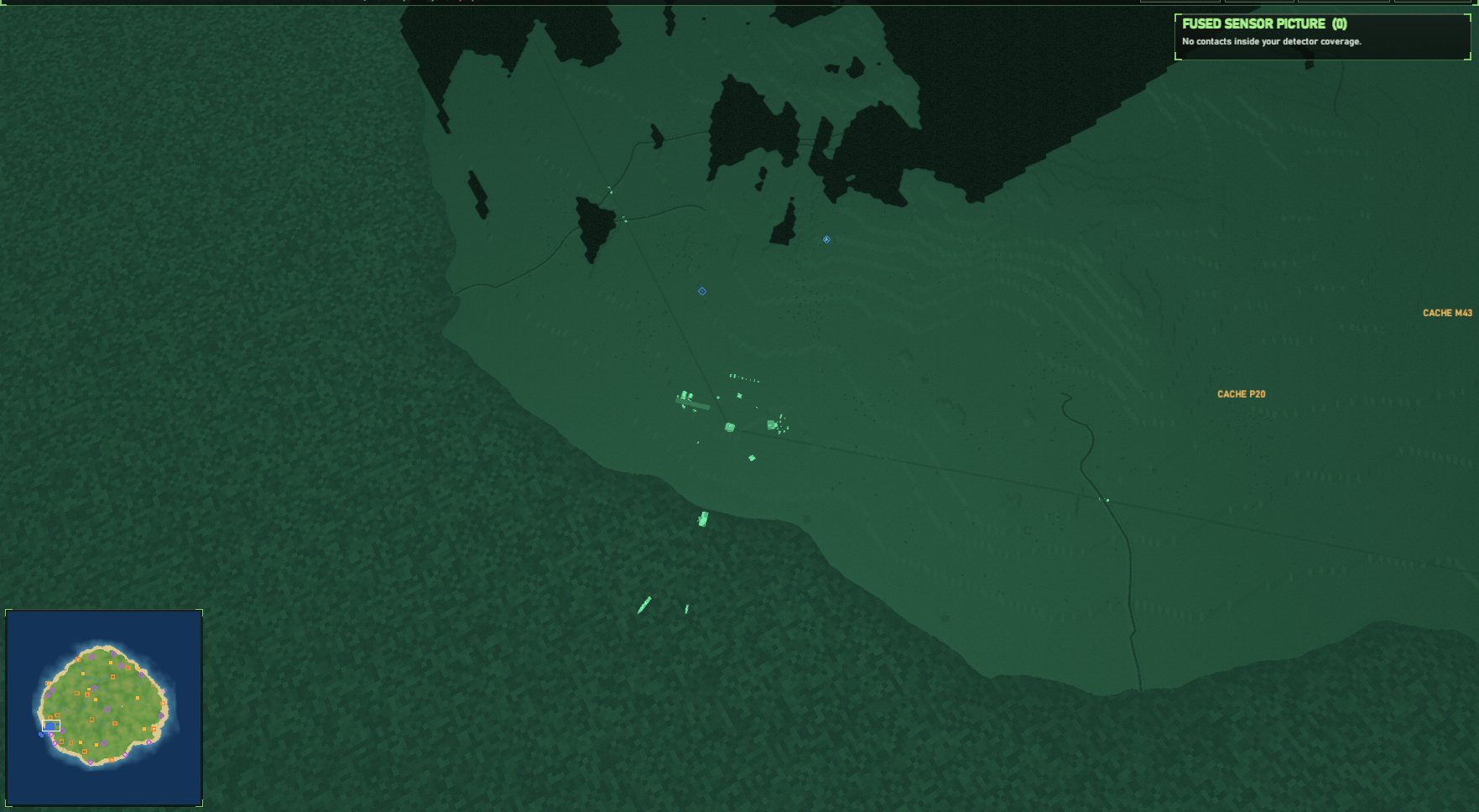 The radar scope vision mode